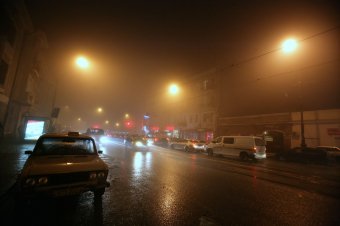 Туман окутал все вокруг