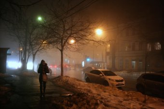 Туман окутал все вокруг