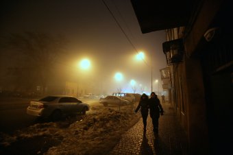 Туман окутал все вокруг