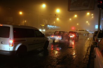 Туман окутал все вокруг