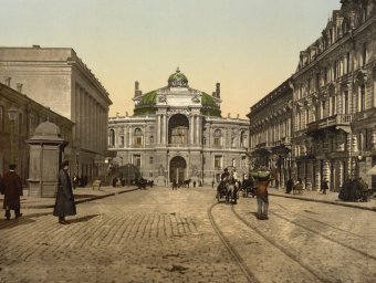 Театральное недоразумение в Одессе 102 года назад