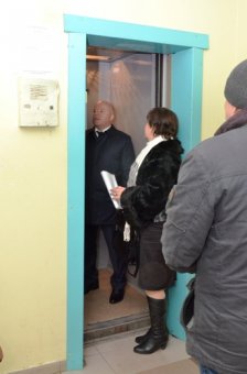Еще в трех многоквартирных домах Одессы установлены антивандальные лифты (фото)