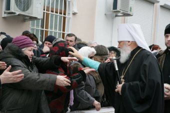 В Татьянин день митрополит Агафангел отслужил праздничное богослужение в храме Св. Татианы