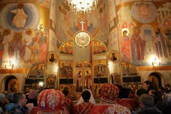 В Татьянин день митрополит Агафангел отслужил праздничное богослужение в храме Св. Татианы
