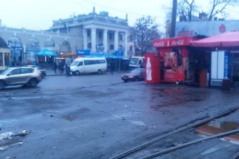 В Одессе демонтирован еще один объект незаконной торговли (фото)