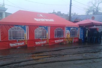 В Одессе демонтирован еще один объект незаконной торговли (фото)