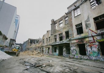 Обрушение в одесской «Канаве» (фото)