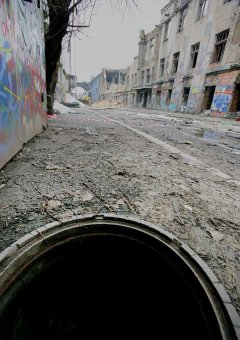 Обрушение в одесской «Канаве» (фото)