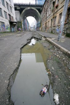 Обрушение в одесской «Канаве» (фото)