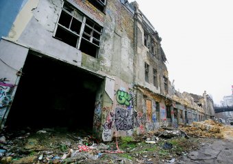 Обрушение в одесской «Канаве» (фото)