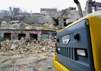 Обрушение в одесской «Канаве» (фото)