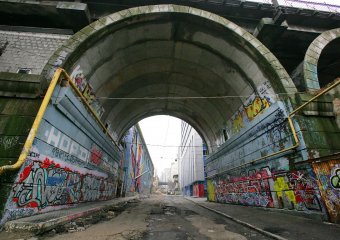 Обрушение в одесской «Канаве» (фото)