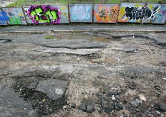 Обрушение в одесской «Канаве» (фото)