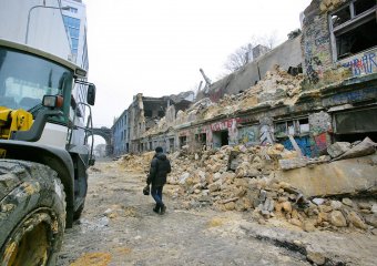 Обрушение в одесской «Канаве» (фото)
