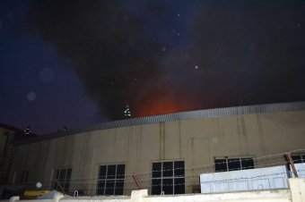 Ликвидирован пожар в цехе по ремонту локомотивов ГП «Одесская железная дорога» (фото, видео)