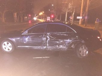 За рулем автомобиля, врезавшегося в машину Геннадия Труханова, был пьяный водитель