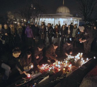 Одесситы простились со Скрябиным