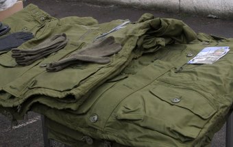 Одесским военным раздали канадскую "гуманитарку"