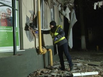 В отделении «Приватбанка» на Таирова прогремел мощный взрыв (фото)