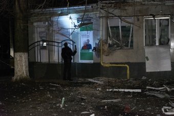 В отделении «Приватбанка» на Таирова прогремел мощный взрыв (фото)