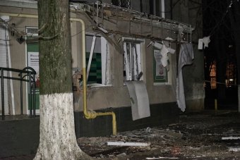 В отделении «Приватбанка» на Таирова прогремел мощный взрыв (фото)