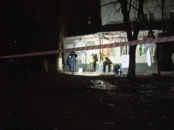 В отделении «Приватбанка» на Таирова прогремел мощный взрыв (фото)