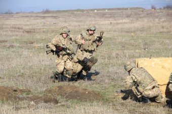 Одесские пограничники готовятся к отправке в зону АТО (фото)