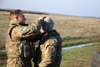 Одесские пограничники готовятся к отправке в зону АТО (фото)