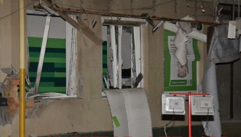 Милиция выясняет обстоятельства взрыва отделения «Приватбанка» на Маршала Жукова
