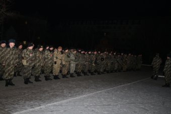 Одесских пограничников отправили в зону АТО (фото)
