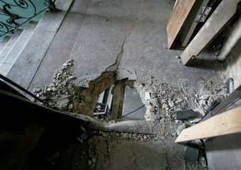 Последствия взрыва на Коблевской, 42