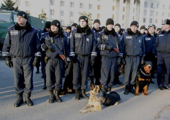 Инструктаж на Куликовом поле (фото)