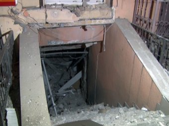 Милиция устанавливает обстоятельства взрыва на улице Большая Арнаутская (фото)