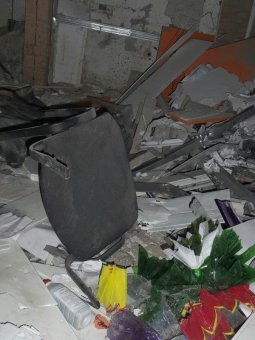 Милиция устанавливает обстоятельства взрыва на улице Большая Арнаутская (фото)