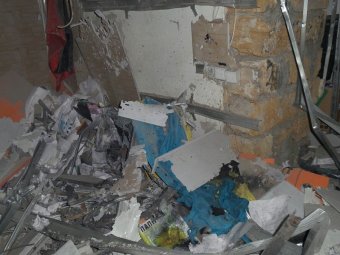 Милиция устанавливает обстоятельства взрыва на улице Большая Арнаутская (фото)
