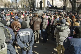 Активисты одесского Майдана дали руководству страны 24 часа на решение сложившейся ситуации в Дебальцево