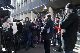 Активисты одесского Майдана дали руководству страны 24 часа на решение сложившейся ситуации в Дебальцево