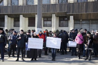 Активисты одесского Майдана дали руководству страны 24 часа на решение сложившейся ситуации в Дебальцево