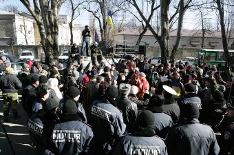 Евромайдан в Одессе требовал навести порядок в АТО
