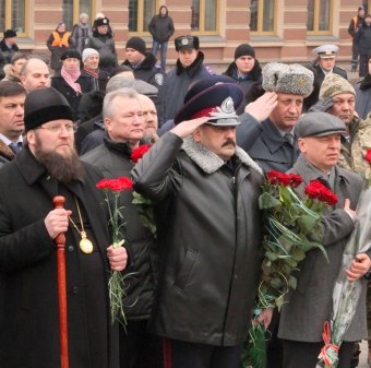 В Одессе почтили память героев Небесной Сотни