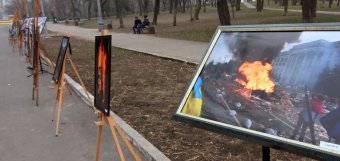 В Одессе почтили память героев Небесной Сотни