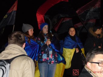 Марш «Правого сектора» в Одессе (фото, видео)