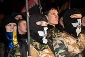 Марш «Правого сектора» в Одессе (фото, видео)