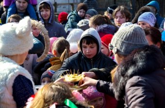 В Одесском зоопарке отпраздновали Масленицу (фото)
