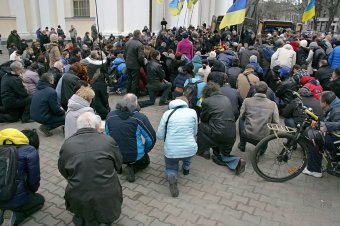 В Одессе простились с бойцами «Азова», павшими в Широкино