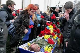 В Одессе простились с бойцами «Азова», павшими в Широкино