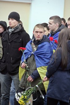 В Одессе простились с бойцами «Азова», павшими в Широкино