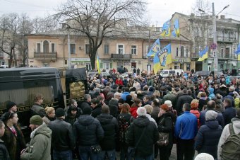 В Одессе простились с бойцами «Азова», павшими в Широкино