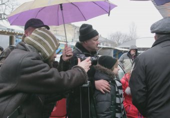 На Новом рынке снимают кино (фото)