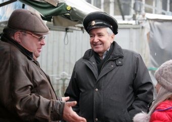 На Новом рынке снимают кино (фото)